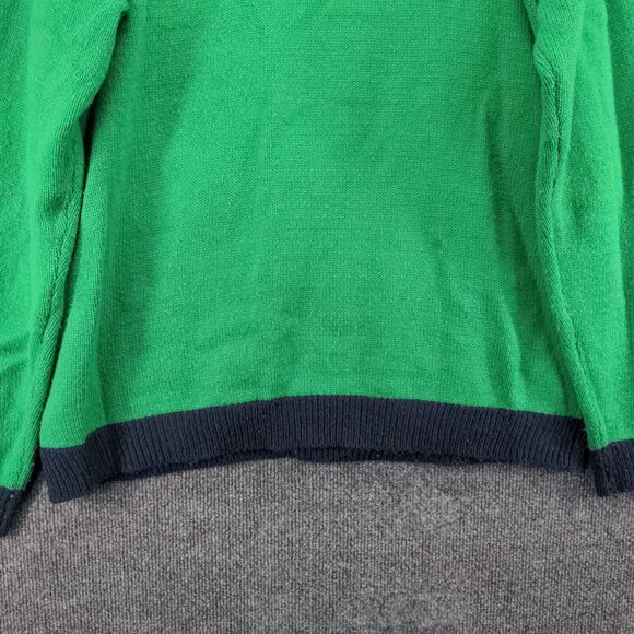 Jolly Sweaters Ugly Christmas Sweater Unicorn Santa Mens SZ XL Green Embroidered - Picture 11 of 13